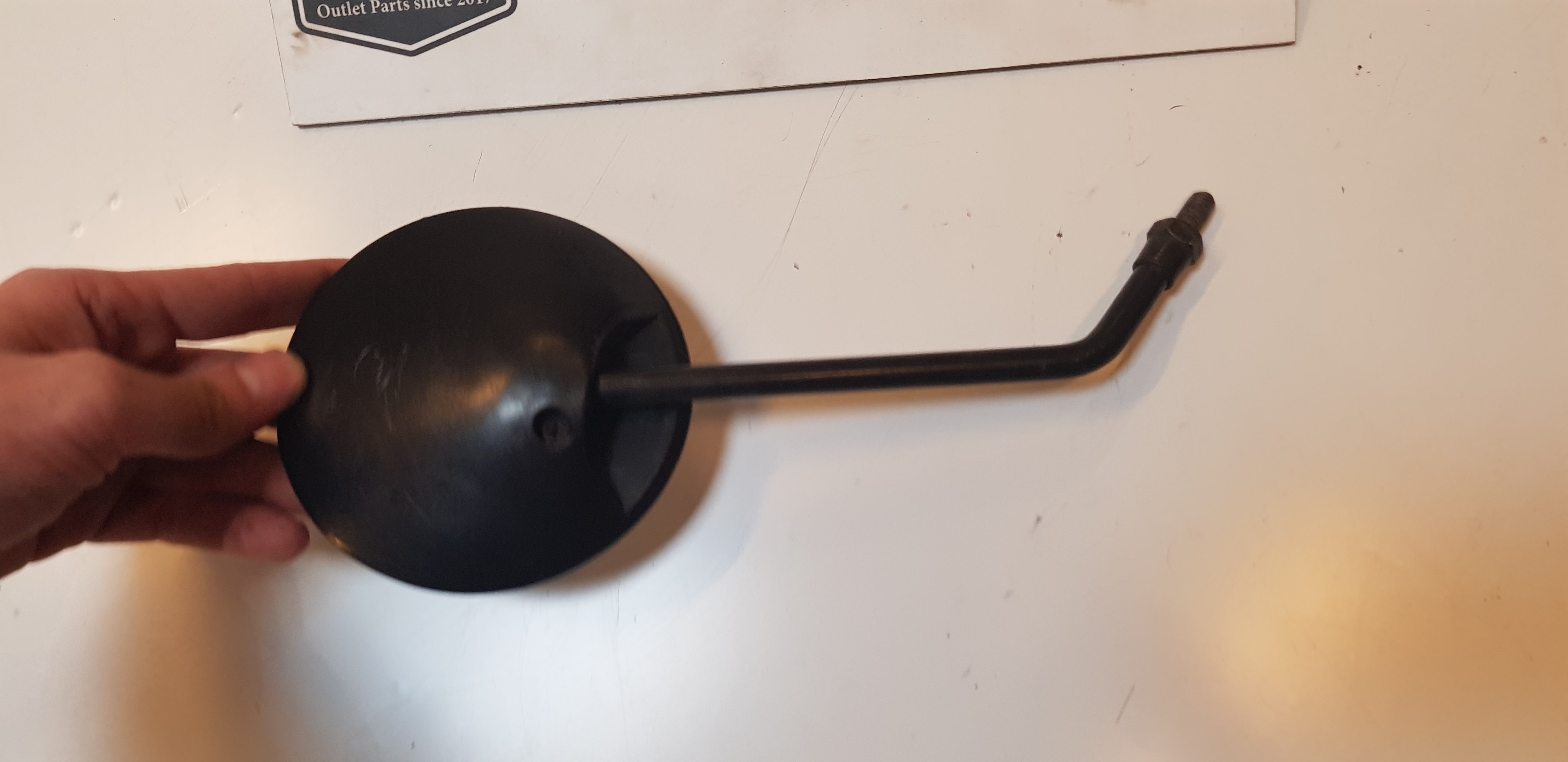 Linker Spiegel M8 (Zwart)
