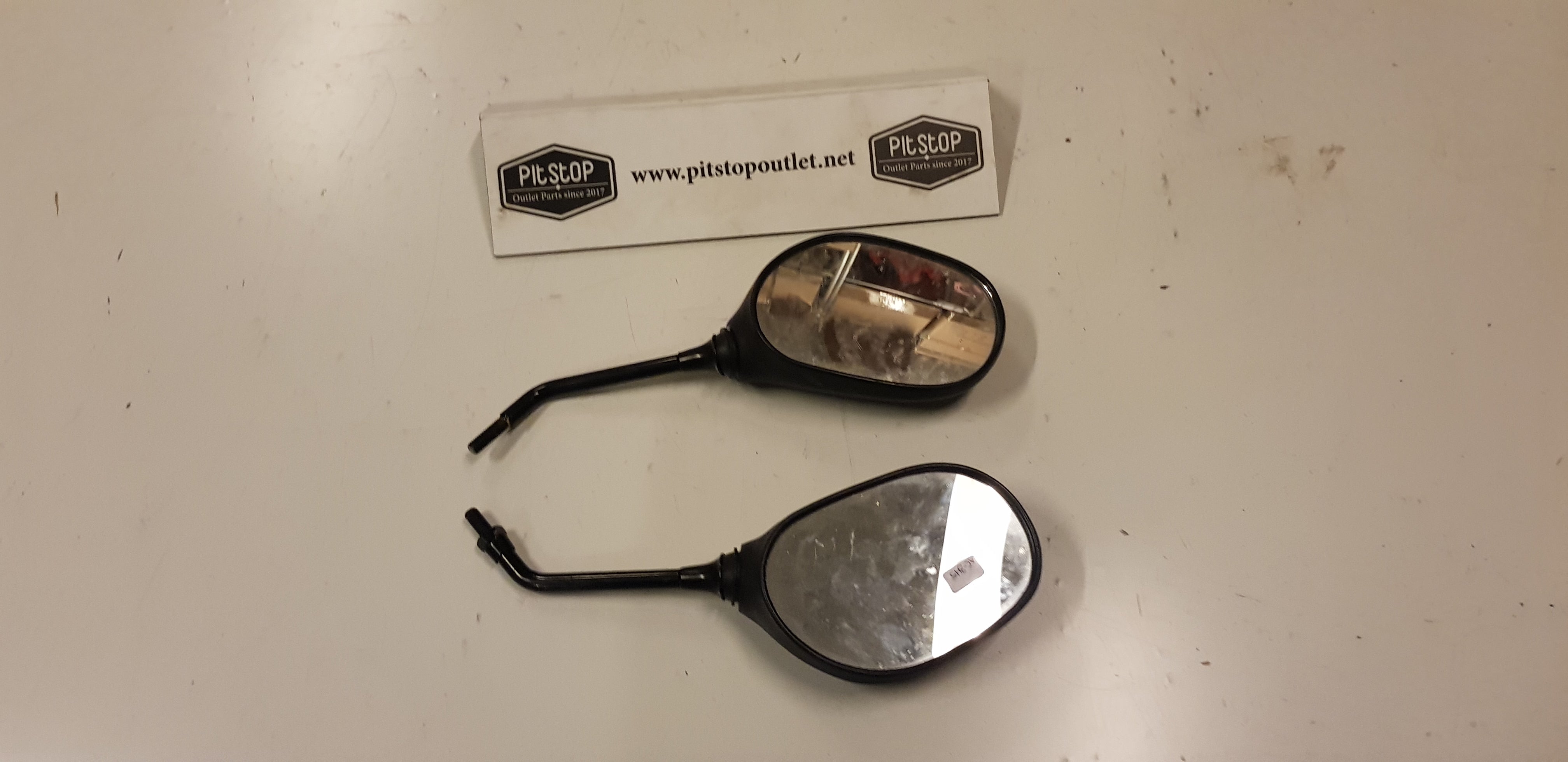 Set Spiegels M8 (Zwart)