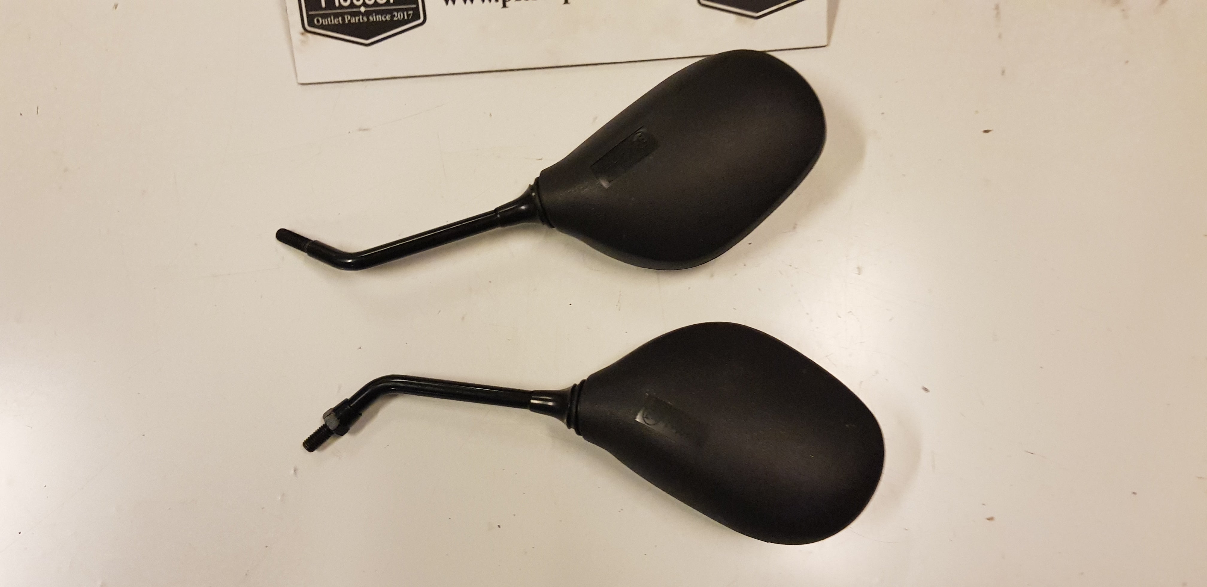 Set Spiegels M8 (Zwart)
