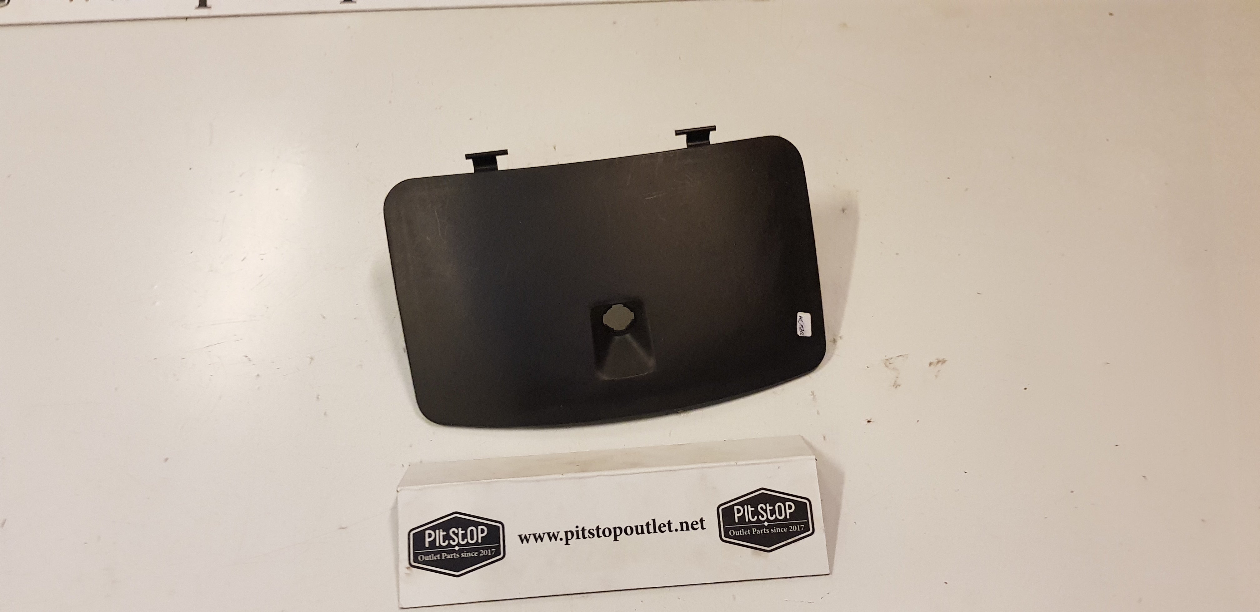 Beenschild Klep (Zwart)