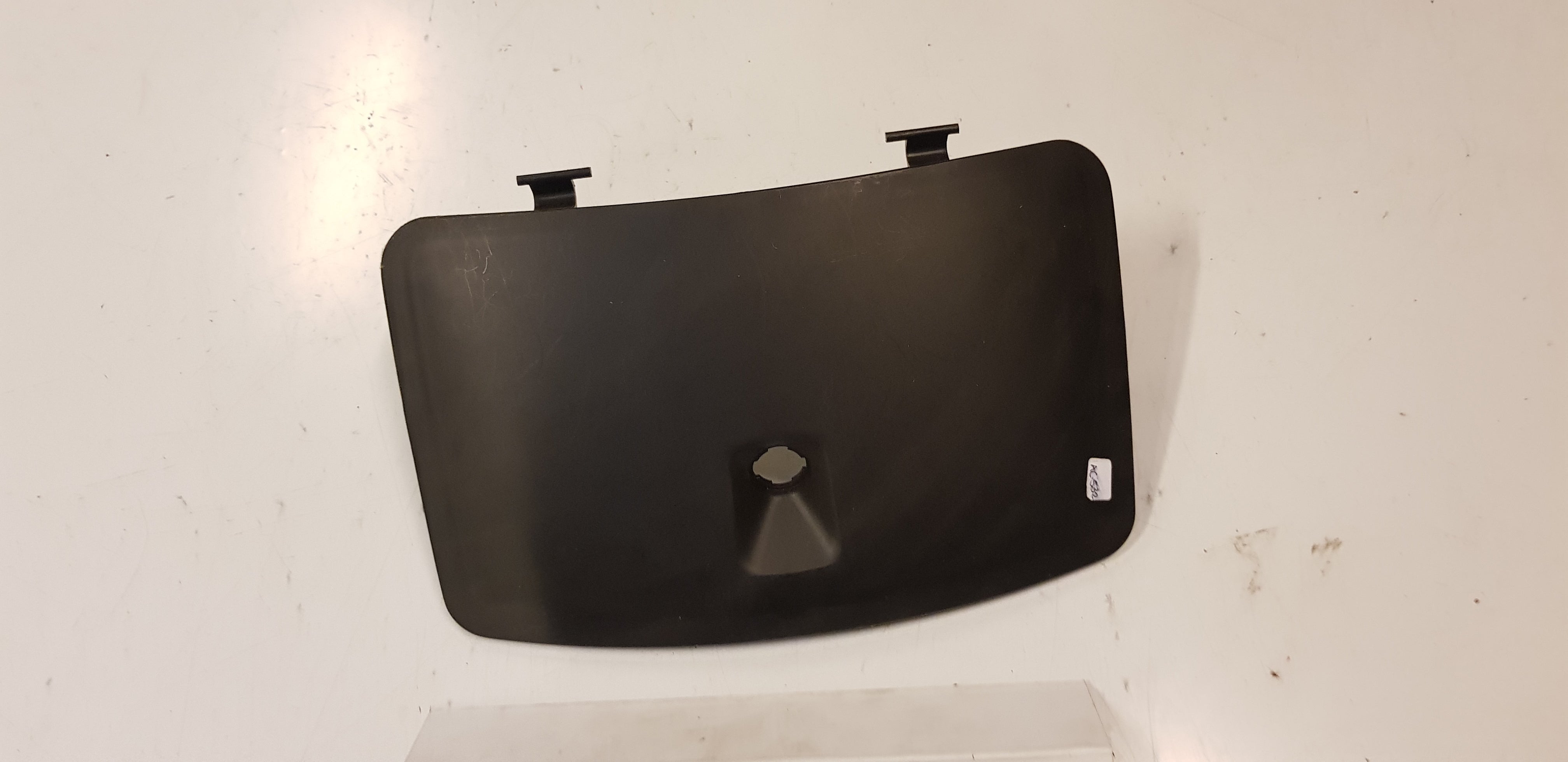 Beenschild Klep (Zwart)
