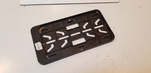 Kentekenplaathouder (Zwart)