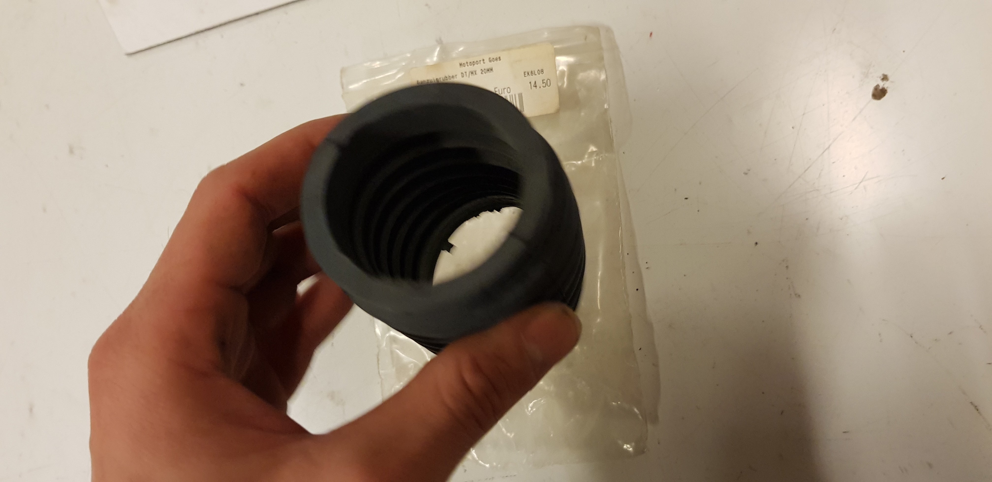 DT / MX Aanzuigrubber 20mm