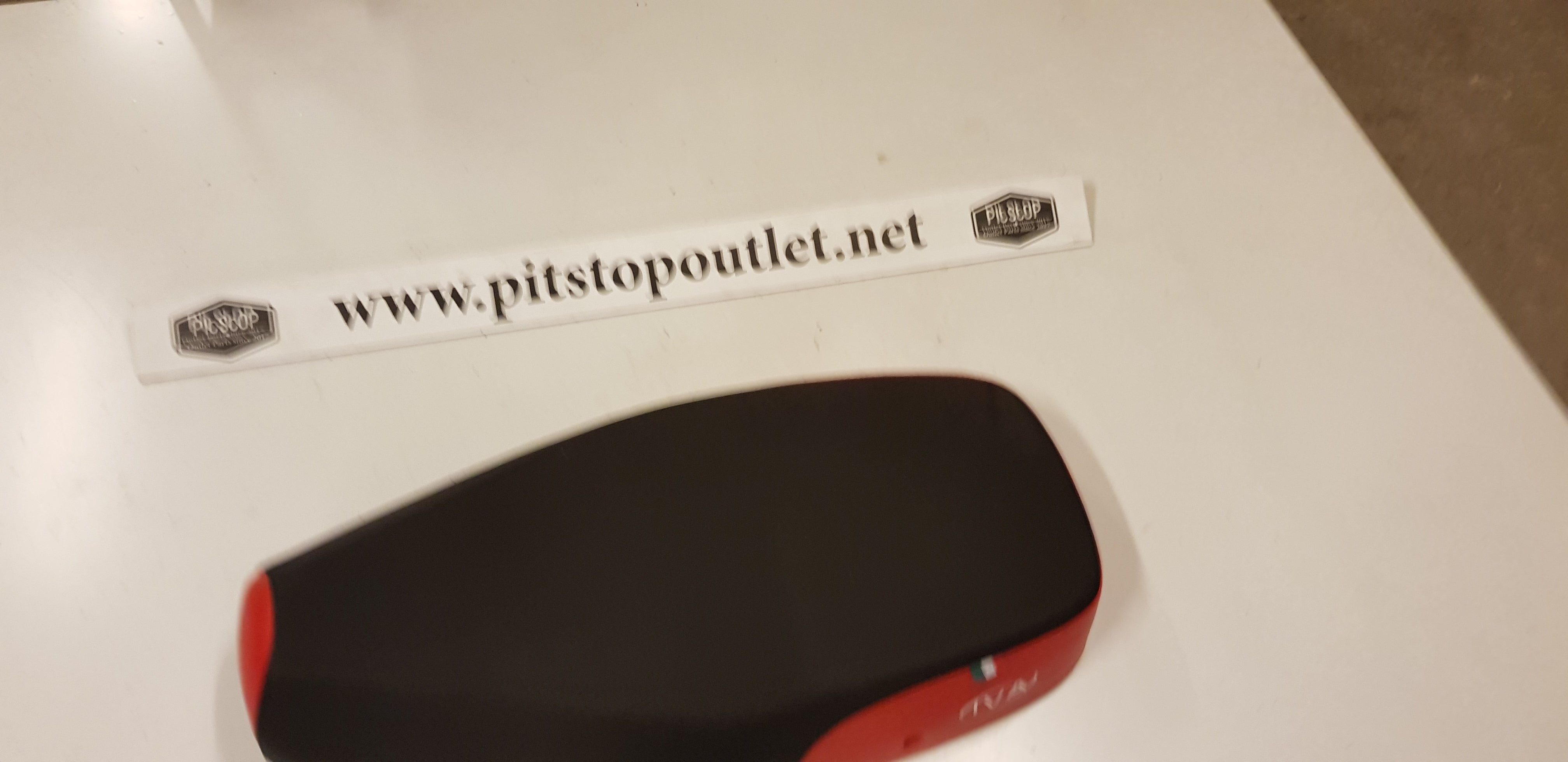 Zadel (Zwart+Rood)