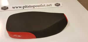 Zadel (Zwart+Rood)