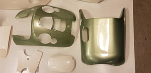 Kappenset (Groen+Wit)
