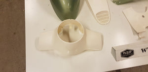 Kappenset (Groen+Wit)