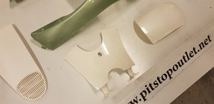 Kappenset (Groen+Wit)