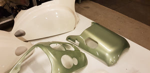 Kappenset (Groen+Wit)