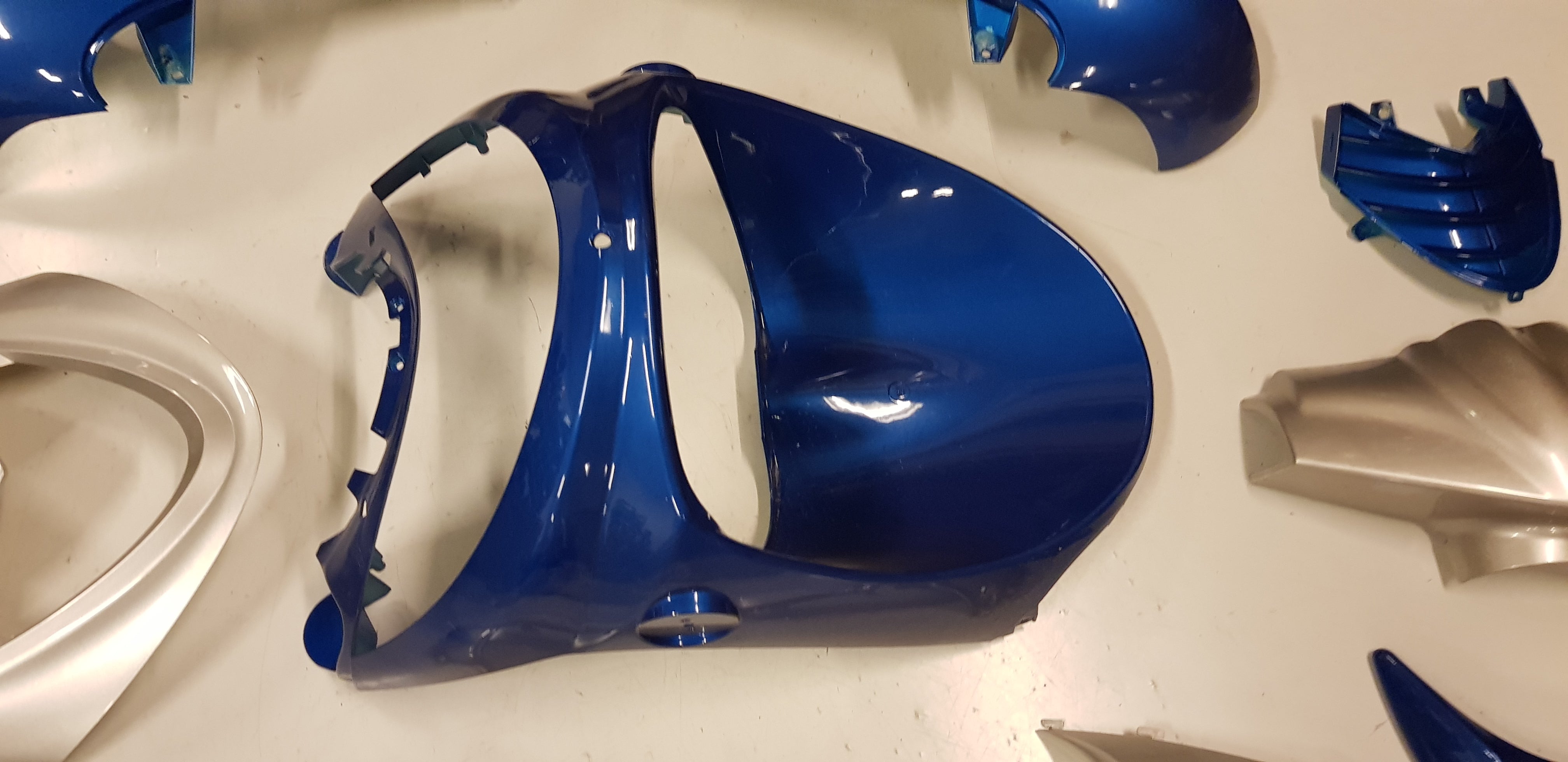 Kappenset (Blauw+Grijs)