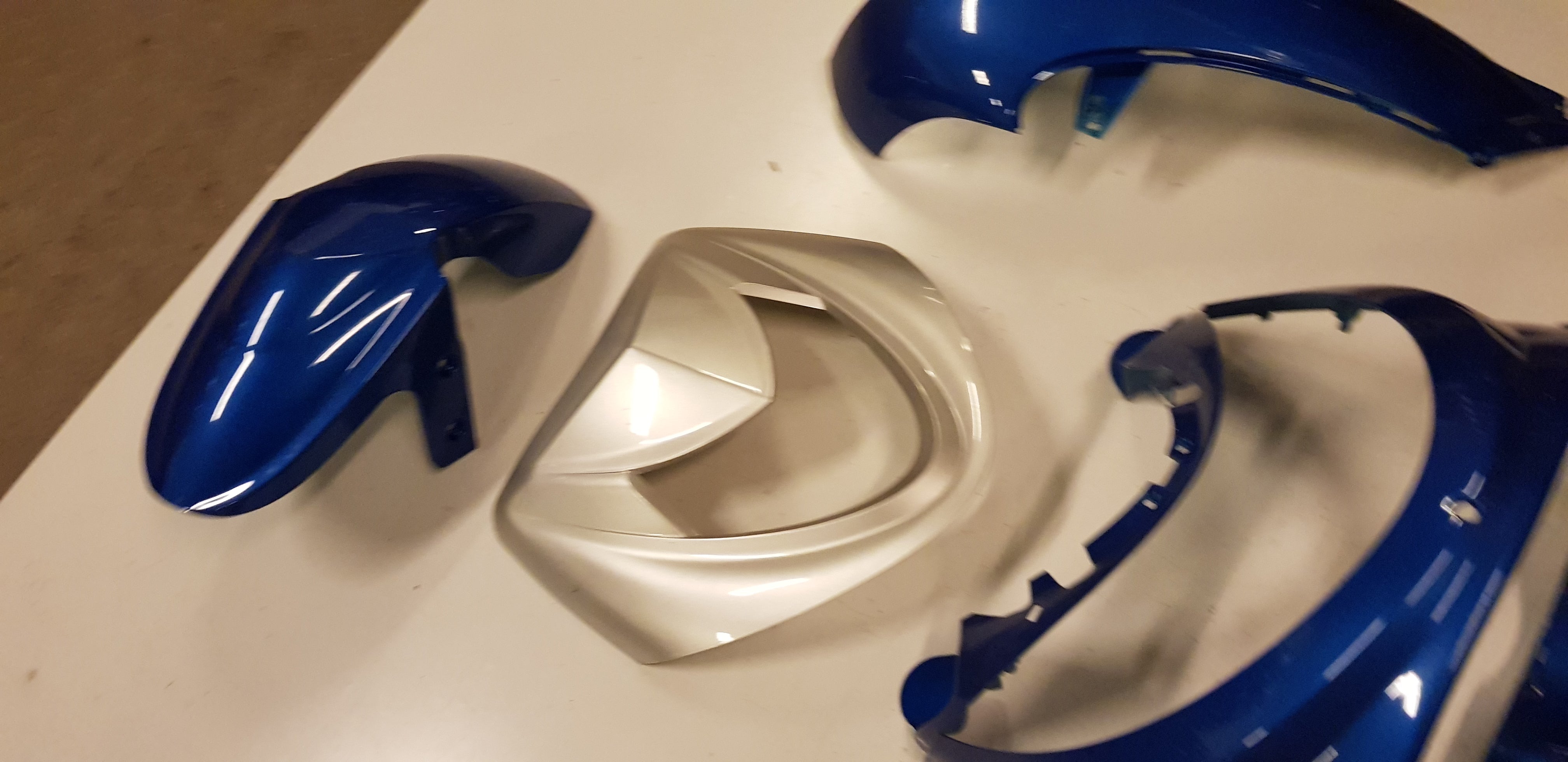 Kappenset (Blauw+Grijs)