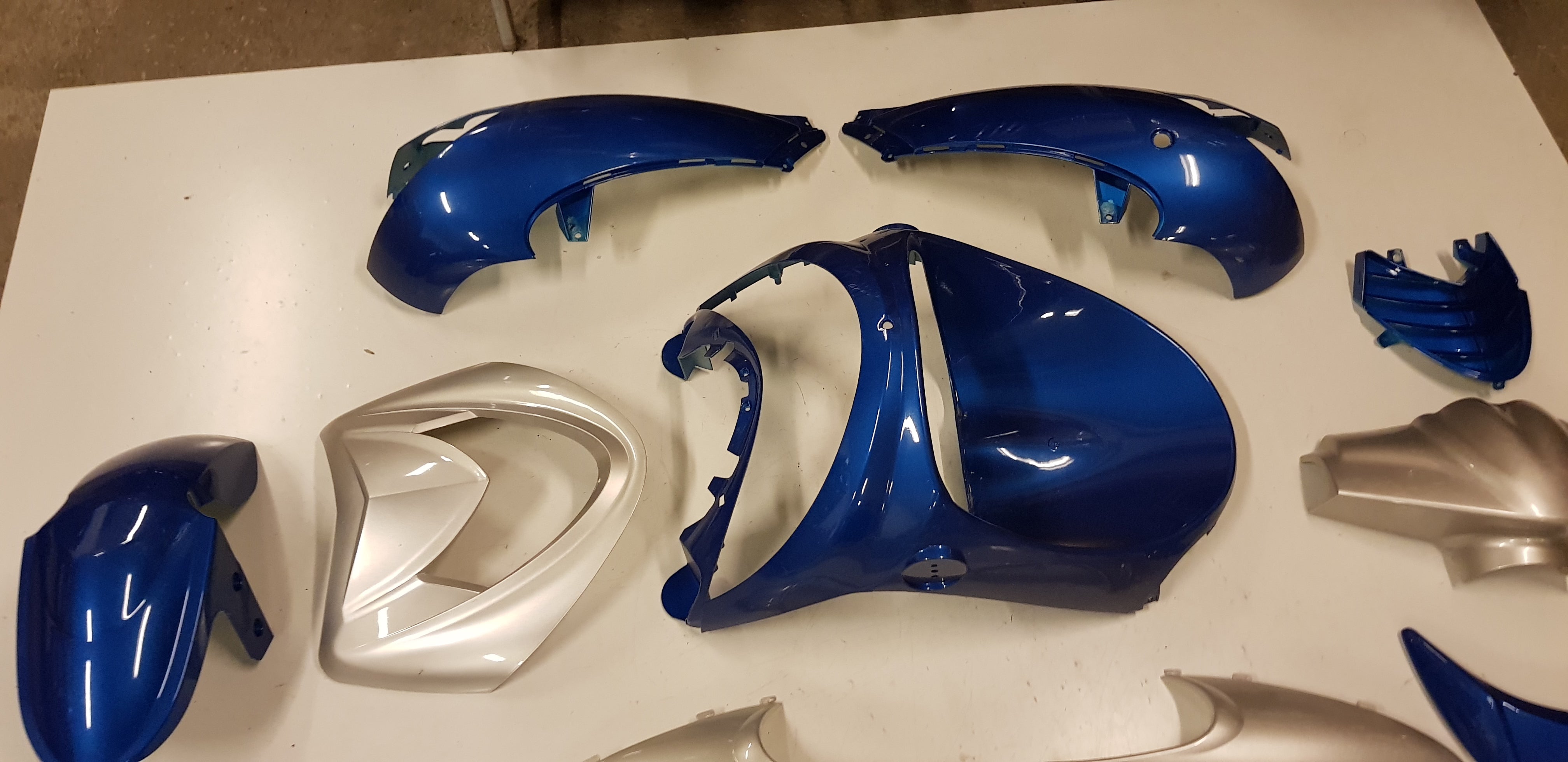 Kappenset (Blauw+Grijs)