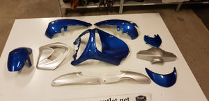 Kappenset (Blauw+Grijs)