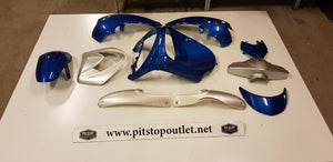Kappenset (Blauw+Grijs)