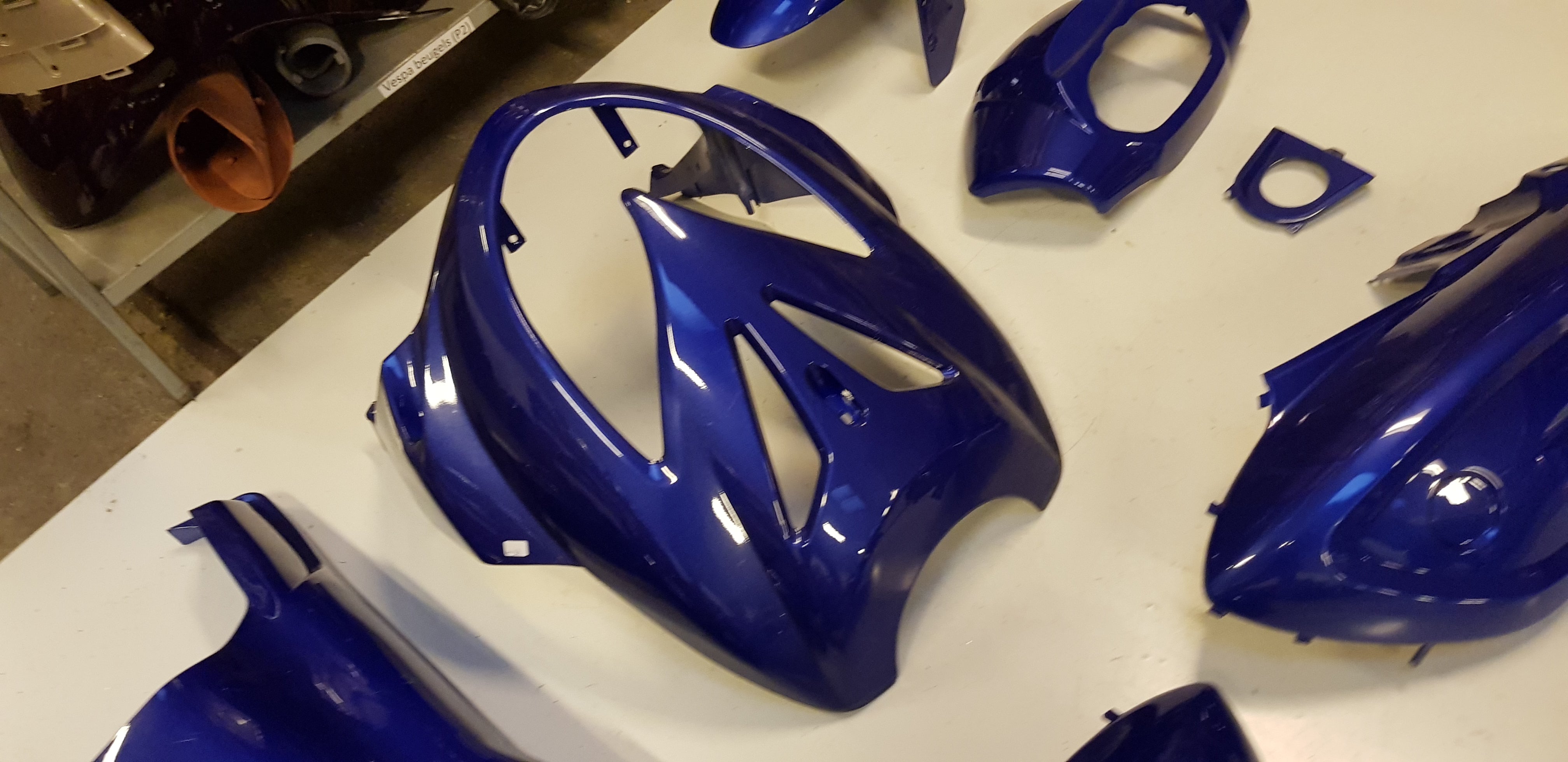 Kappenset 7-delig (Blauw)