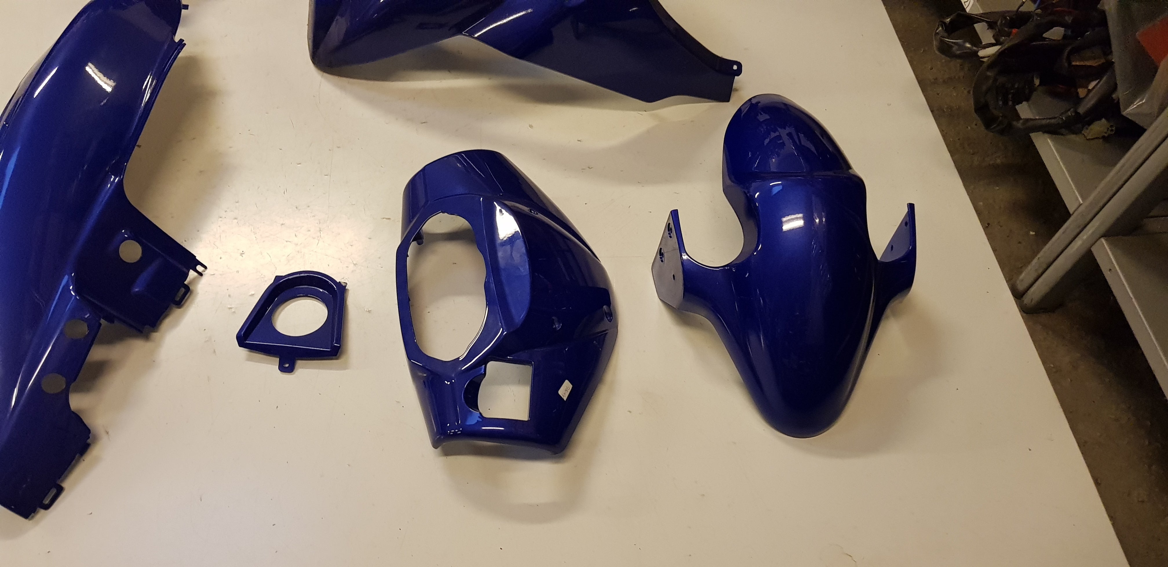 Kappenset 7-delig (Blauw)