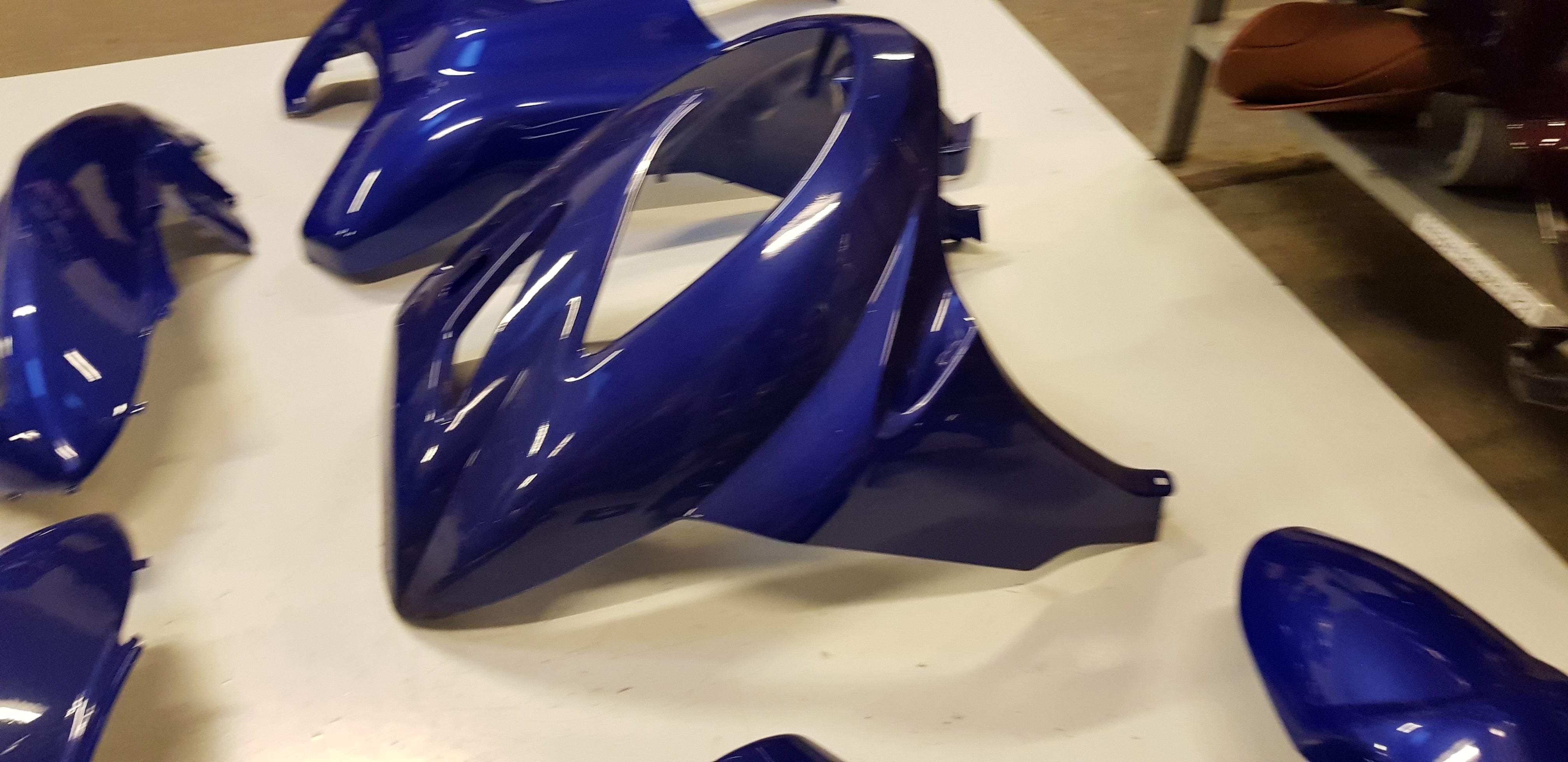 Kappenset 7-delig (Blauw)