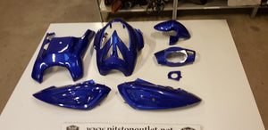 Kappenset 7-delig (Blauw)