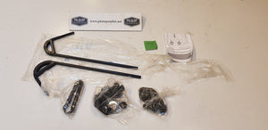 Windscherm Montage Set (Zwart)