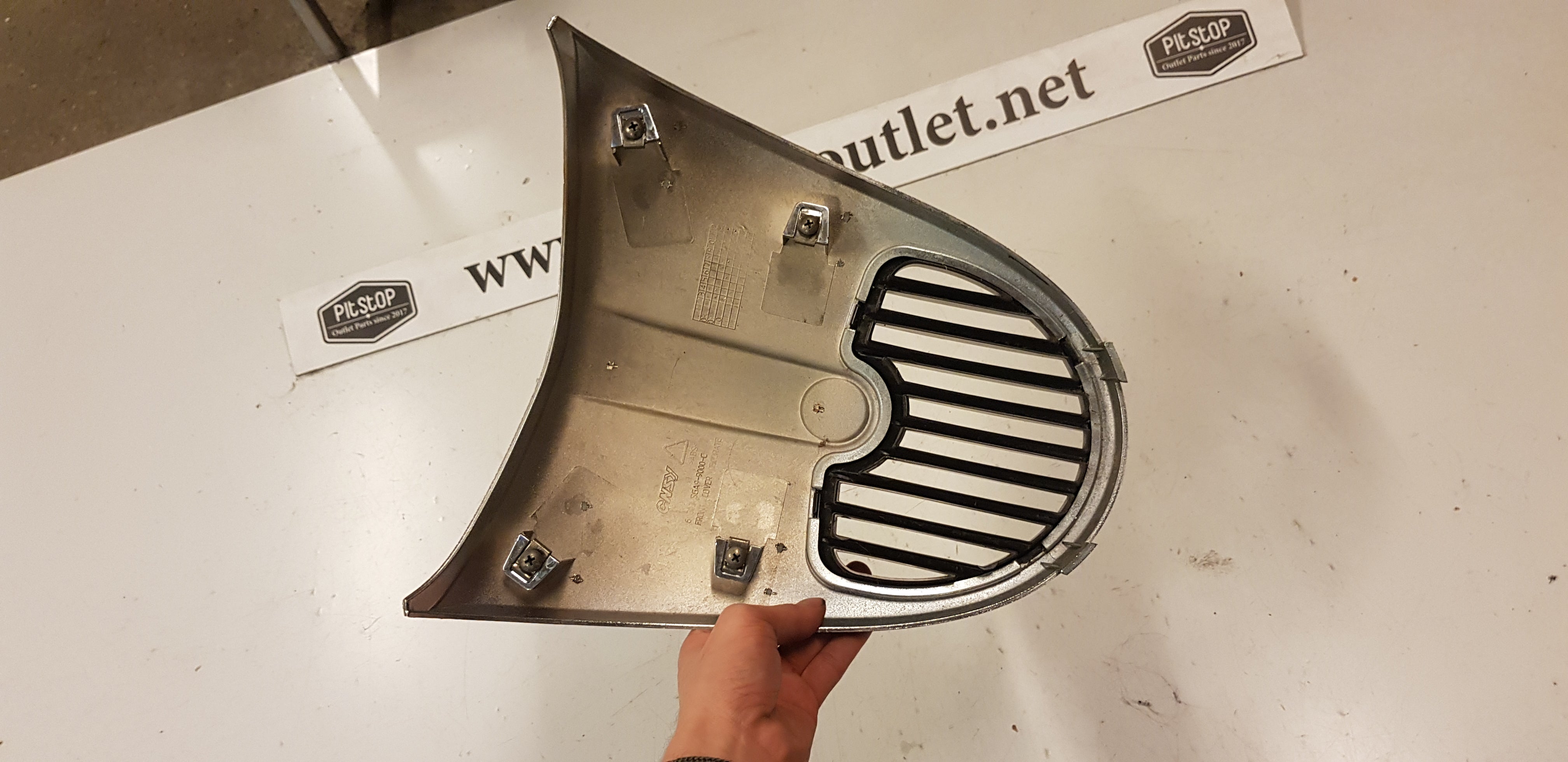 Voorplaat GT2 (Chroom)
