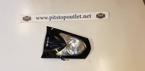 Koplamp + Voorkap (Zwart)