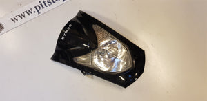 Koplamp + Voorkap (Zwart)