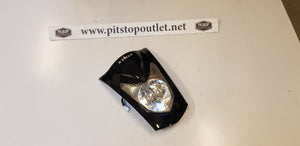 Koplamp + Voorkap (Zwart)