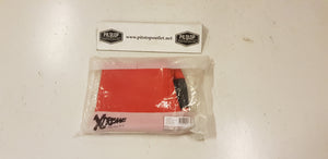 Zadel Cover (Rood+Zwart)